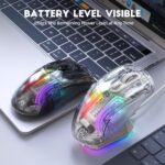 ATTACK SHARK X2 Professional Wi-fi Gaming Mouse with RGB Charging Dock,Tri-M... - Image 9