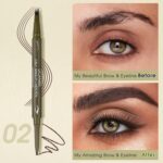 UCANBE Eyebrow Pen, Twin-Ended Eyebrow Pencil with 4-Fork-Tip & Gel Ey... - Image 4