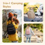 mommore Neoprene Diaper Bag Backpack Small Child Bag Journey Mini Diaper... - Image 3