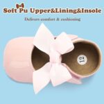 Toddler Child Women Mary Jane Flats Bowknot Marriage ceremony Footwear Smooth Sole Ligh... - Image 5
