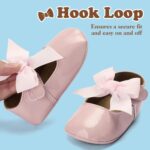 Toddler Child Women Mary Jane Flats Bowknot Marriage ceremony Footwear Smooth Sole Ligh... - Image 6