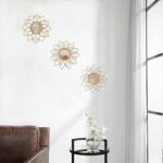 Champagne Gold Spherical Mirrors for Wall Pack of three - | 9 inch Ornamental ... - Image 4