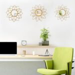 Champagne Gold Spherical Mirrors for Wall Pack of three - | 9 inch Ornamental ... - Image 5