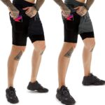 OEBLD Mens Athletic Shorts 2-in-1 Health club Exercise Operating 7'' Shorts with ... - Image 3