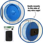 Silent Runner Professional | Sugar Glider Train Wheel (Blue with Attachment) - Image 4