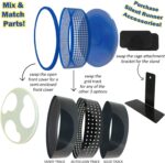 Silent Runner Professional | Sugar Glider Train Wheel (Blue with Attachment) - Image 6