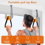 Transportable Pull Up Bar for Doorway,Journey Pull Up Bar,Adjustable Residence Gy... - Image 8