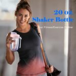 shaker cups for protein shakes 20 ouncesprotein shaker bottle，Leak Proof，... - Image 3