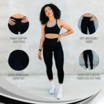 Contour Seamless Leggings, Sculpting Compression, Excessive-Waisted Athleti... - Image 6