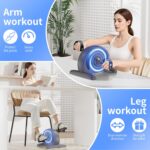 Padel Exerciser Mini Train Bike for Leg and Arm Biking, Heat Up Ex... - Image 3