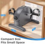 Padel Exerciser Mini Train Bike for Leg and Arm Biking, Heat Up Ex... - Image 8