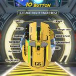 ATTACK SHARK G6 Gaming Mouse, Wired/Wi-fi/Bluetooth Tri Modes, 5 Advert... - Image 4