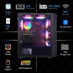 STGAubron Gaming PC Pc Desktop, GeForce RTX 3060 12G, Intel Core... - Image 4