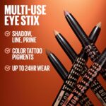 MAYBELLINE Colour Tattoo Longwear Multi-Use 24HR Eye Shadow Stix, Wealthy,... - Image 4