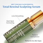 HYDRONOVA Complete Rewind Sculpting Serum 1 fl oz | Line-Smoothing, Darkish ... - Image 3