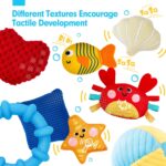 hahaland Child Toys 0-6 Months - Automotive Seat Toys Octopus Toy with Pulling... - Image 5