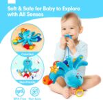 hahaland Child Toys 0-6 Months - Automotive Seat Toys Octopus Toy with Pulling... - Image 7