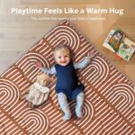 Mallify Smooth Thicker Child Mat for Flooring 50"x50", Non-Slip Child Play Ma... - Image 5