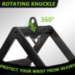 Double D Row Deal with Cable Attachment for Weight Exercise, Metal with No... - Image 3