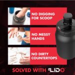 MYLIDO Protein Dispenser Scoop Powder Dispense Complement Funnel Unive... - Image 4