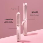 L'ANGE HAIR Le Duo Grande 360° Airflow Styler | 2-in-1 Curling Wand & ... - Image 3