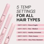 L'ANGE HAIR Le Duo Grande 360° Airflow Styler | 2-in-1 Curling Wand & ... - Image 4