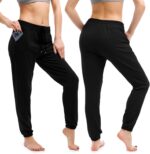 Walifrey Womens Joggers with Pockets, Drawstring Sweatpants Girls for ... - Image 3