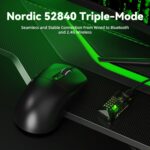 ATTACK SHARK V5 Wi-fi Gaming Mouse with 42000 DPI -PAW3950 MAX Sens... - Image 7