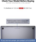 LHM A2681 Display screen Substitute for MacBook Air 2022 13.6" M2 (EMC 4074) ... - Image 3