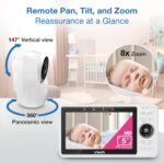 VTech 2-Cameras Sensible WiFi Child Monitor with 1080p FHD Digicam and 5" H... - Image 7
