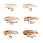 2 Pack PHOERA Basis,Matte Oil Management Concealer Cream,PHOERA Lengthy... - Image 3