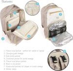 Hudson Child Unisex Child Premium Diaper Bag Backpack and Altering Pad - Image 5