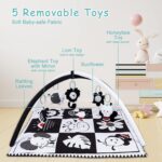 Lovvie & Pleasure Child Play Exercise Health club Tummy Time Mat for Toddler,Child Health club... - Image 4