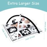 Lovvie & Pleasure Child Play Exercise Health club Tummy Time Mat for Toddler,Child Health club... - Image 6