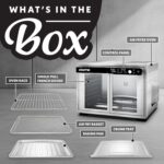 Gourmia French Door Digital Air Fryer Oven - XL 37QT Capability, 12 Pres... - Image 5