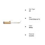 Kristin Ess Hair 2 Inch Titanium Curling Iron for Massive Blowout Waves + ... - Image 8