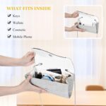 Women Pleated Night Clutches Glitter Envelope Purse Elegant Small... - Image 4