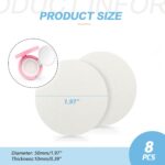 8Pcs Womens White Spherical Air Cushion Sponge Facial Powder Puff Make-up B... - Image 3