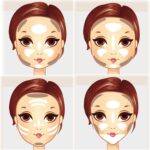 MEICOLY Cream Contour Stick Trio, Bronzer & Highlighter, 2-in-1 Double... - Image 4