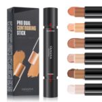 MEICOLY Cream Contour Stick Trio, Bronzer & Highlighter, 2-in-1 Double... - Image 6
