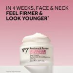 No7 Restore & Renew Multi Motion Face & Neck Evening Cream - Collagen Pe... - Image 3