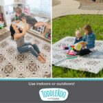 Toddleroo by North States - Superyard Folding Mosaic Child Play Mat: Fo... - Image 7