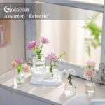 Glasseam Mini Bud Vases for Centerpieces: Clear Small Flower Vase Set ... - Image 6