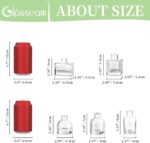 Glasseam Mini Bud Vases for Centerpieces: Clear Small Flower Vase Set ... - Image 7