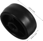 4pcs Heavy Obligation Plastic Caster Wheels Health Gear Curler Accesso... - Image 3