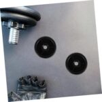 4pcs Heavy Obligation Plastic Caster Wheels Health Gear Curler Accesso... - Image 7