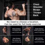 Innstar Pull Up Help Bands, 3 Heavy-Responsibility Adjustable Pull Up Band... - Image 4