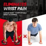 Legend Pushup – Superior Push-Up Bars to Get rid of Wrist Ache, Generat... - Image 3