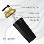 Mr. Pen- Shaker Bottles for Protein Mixes, 28 oz, 4 Pack, Colourful Professional... - Image 5