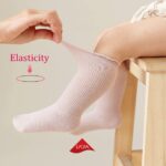 Child Toddler Women Ruffle Socks New child Toddler Woman's Knee Excessive Strong ... - Image 3